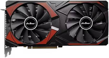 JieShuo RX 5700XT GDDR5 8 GB AMD Radeon Chipset 256 bit 1400 MHz Graphics Card