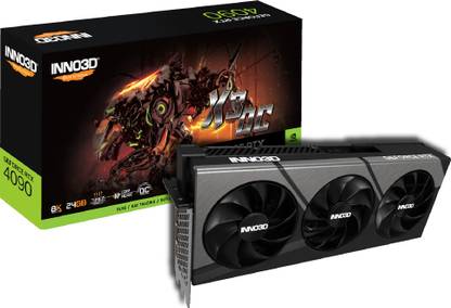 Inno3D GEFORCE RTX 4090 X3 OC GDDR6X 24 GB NVIDIA Chipset 384 bit 2550 MHz Graphics Card