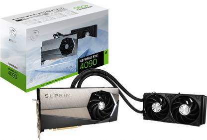 MSI GeForce RTX 4090 SUPRIM LIQUID X 24G GDDR6X 24 GB NVIDIA Chipset 384 bit 2235 MHz Graphics Card