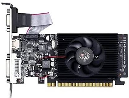 Enter E-GT610-2GD3 PCI Express 2.0 Graphics Card 64 bit 2GB HDMI VGA DDR3 2 GB NVIDIA Chipset 64 bit 810 MHz Graphics Card