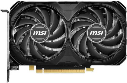 MSI GeForce RTX 4060 Ti VENTUS 2X BLACK 16G OC GDDR6 16 GB NVIDIA Chipset 128 bit 2625 MHz Graphics Card
