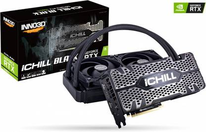 Inno3D GEFORCE RTX 2080 TI ICHILL BLACK GDDR6 11 GB NVIDIA Chipset 352 bit 1695 MHz Graphics Card
