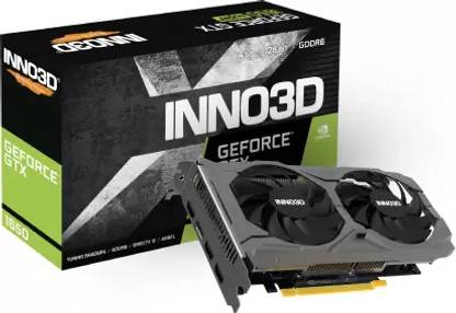 INNO GF-GTX1650 TWIN X2 OC GDDR6 4 GB NVIDIA Chipset 128 bit 1635 MHz Graphics Card