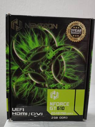 Nextron GT610 DDR3 2 GB NVIDIA Chipset 64 bit 1800 MHz Graphics Card