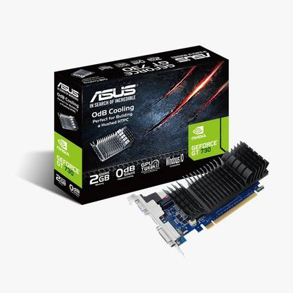 ASUS GT730-SL-2GD5-BRK GDDR5 2 GB NVIDIA Chipset 64 bit 902 MHz Graphics Card