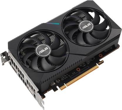 ASUS Dual RX 6400 GDDR6 4 GB AMD Radeon Chipset 64 bit 2321 MHz Graphics Card