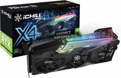 Inno3D GEFORCE RTX 3080 TI ICHILL X4 GDDR6X 12 GB NVIDIA Chipset 384 bit 1710 MHz Graphics Card