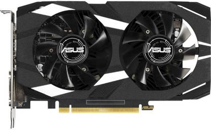 ASUS DUAL-GTX1650-O4GD6-P-EVO GDDR6 4 GB NVIDIA Chipset 128 bit 1755 MHz Graphics Card