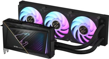 GIGABYTE Aorus Geforce Rtx 5080 Xtreme Waterforce 16Gb Gddr7 Graphics Card GDDR7 16 GB Intel Chipset 256 bit 2805 MHz Graphics Card