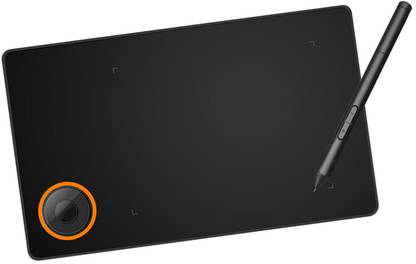 AirSound Graphics Drawing Tablet Pen Tablet Speed 233, 4 Shortcut Keys, Battery Free Stylus 5.1 x 3.5 inch Graphics Tablet