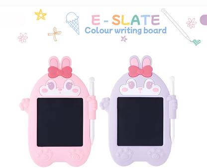 Zuuluzrs 9064 Bunny Kid's E-Slate Colour Writing Board 3.5 x 3.5 inch Graphics Tablet Connectivity - Wireless
