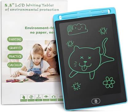 Fitty LCD Writting Gift for kids Tablet 8.5 Inch Screen, LCD Writing Drawing Remove Button 8.5 x 6.1 inch Graphics Tablet