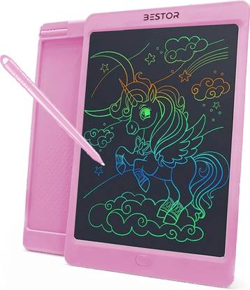 Bestor LCD Writing Tablet 10 Inch Drawing Pad 10 inches Writing Pad/ Drawing Pad/ E-Writer 5.8 x 8.5 inch Graphics Tablet Connectivity - Wireless