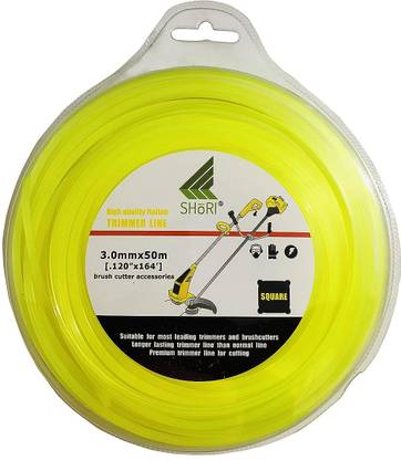 SHoRI Nylon Trimmer Line/Wire For Brush Cutter Trimmer,Yellow Corded & Cordless Grass Trimmer