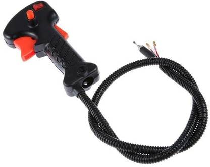 AGS AGS_Right Switch Handle with Pipe for 35CC 43CC 50CC 52CC All Type Brush Cutter Corded Grass Trimmer