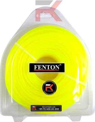 Fenton Krishi Trimmer Line 50 Meter for brush cutter 3.0MM Square Corded & Cordless Grass Trimmer