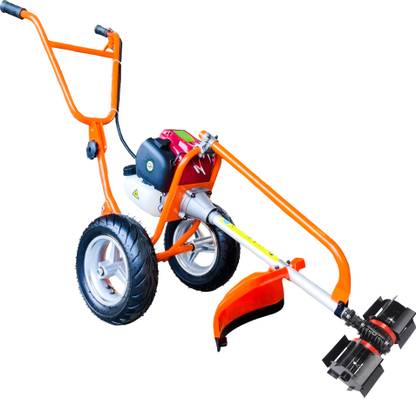 DVI 35cc 4stroke Trolley Brush Cutter with weeder attachment for agriculture, garden Fuel Grass Trimmer