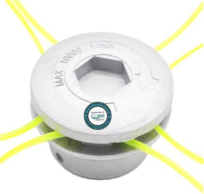 DVI ALUMINIUM GRASS TRIMMER HEAD WITH 4 LINES HEAD FIT TO ALL KIND OF BRUSH CUTTER Cordless Grass Trimmer