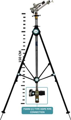 automat HT44G FLAMINGO GUN 2" inch COMPLETE SET WITH HDPE TYPE (C) 75MM CONNECTOR Cordless Grass Trimmer