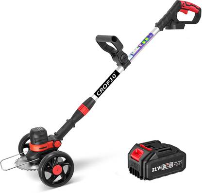 Crop10 Cordless Grass Cutter 21V 4Ah Li-Ion Battery Powered CBC-800W-LB Telescopic Cordless Grass Trimmer
