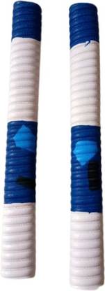 NE NEPTUNE RIBS COIL CRICKET BAT GRIP, BLUE & WHITE Coil