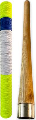 LIVOX Cricket Bat Handle 1 Grip With Wooden Grip Cone For Better Shock Absorption Super Tacky