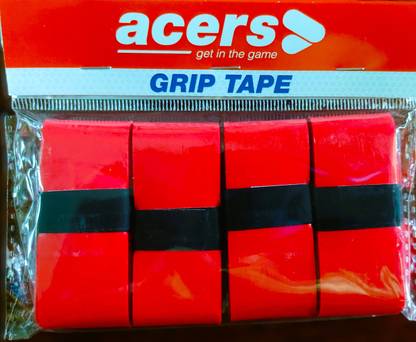 acers Pack of 4 Badminton/Tennis/Squash/Pickleball Racket Grip Super Tacky