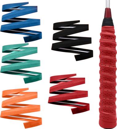 PROBEROS 5 Rolls Badminton Racket Grip Sweat Absorption Racquet Replacement Cushion Grip