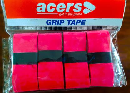 acers Pack of 4 Frosted PU Grip for Badminton/Squash/Tennis/Pickleball Rackets Dry Feel