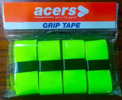 acers Pack of 4 Anti-slip Grip for Badminton/Squash/Tennis/Pickleball Rackets overgrip Dry Feel