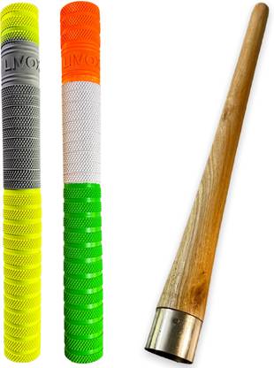 LIVOX Comfortable Fit Two Bat Grips With One Wodden Grip Cone Ultra Tacky