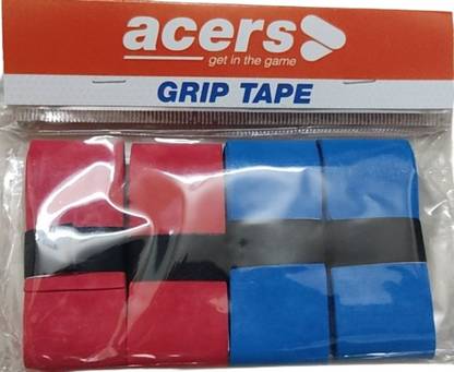 acers Frosted PU Grip for Badminton/Squash/Tennis Rackets Pack of 4 Dry Feel