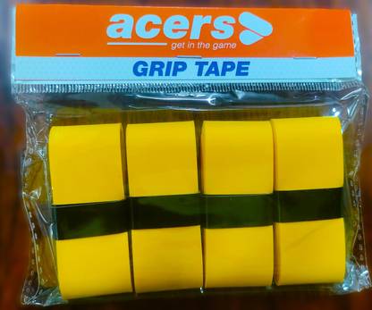 acers Pack of 4 Anti-Slip Grip for Badminton/Squash/Tennis/Pickleball Rackets Overgrip Dry Feel