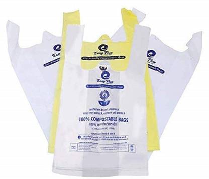 EASY FLUX COMPOSTABLE and Biodegradable Carry Bags