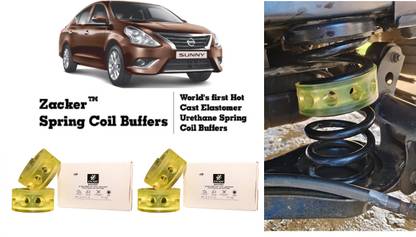 Zacker for Sunny, all 4 Coil Spring Buffer, Ground Clearance Kit