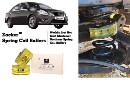 Zacker for Sunny, Rear Coil Spring Buffer, Ground Clearance Kit