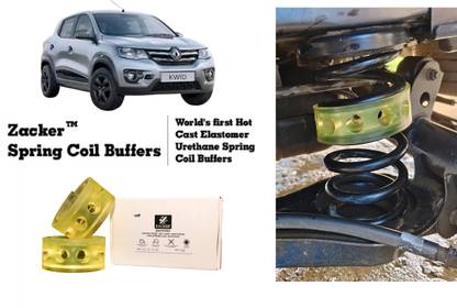 Zacker for Kwid, Front Coil Spring Buffers, Ground Clearance Kit