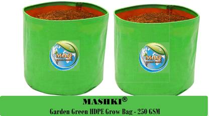 MASHKI Grow Bags for Gardening, size 10*10 Inches, Plant bags, Grow Bag for Vegetables Grow Bag