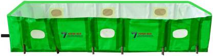 Seven Horses HDPE 450GSM Vermicompost Maker Bed(12 x 4 x 2 FT)-100%Virgin Polyethylene Fabric Grow Bag