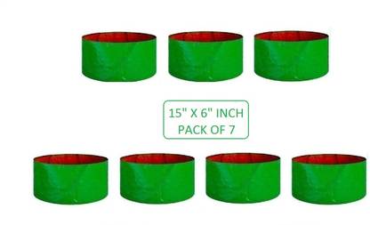 Kingwell Plants bag for Terrace,Balcony, Kitchen Gardening 24" X 6" (Pack Of 7) Grow Bag