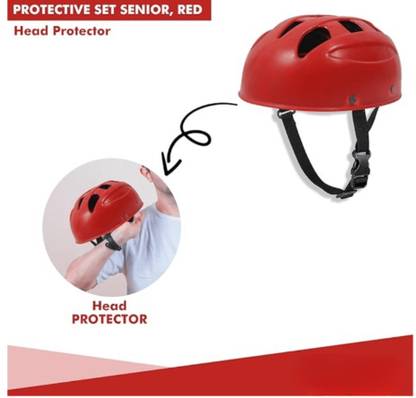 TBP Skating Guard kit ,Cycling Set,Helmet Elbow, Knee Caps& Hand Gloves(8- 12 YEARS) MMA Guard Combo