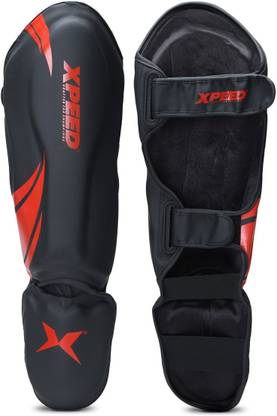 XpeeD High Quality PU Shin Guard \ Shin Pad for MMA, Boxing, Muay Thai, Kickboxing-S MMA Shin Guard