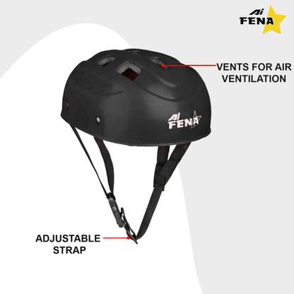 Fena Multipurpose Sports Helmet For Skating,Cycling Adjustable Straps Helmet Cycling Helmet