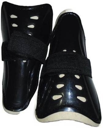 Garg Enterprises Football Leg Protection Pad, 6x3inch, Soft Foam-BLK Football Shin Guard