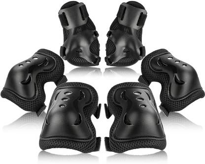 VICTORY Protective Set for Skateboard ,Skating ,Cycling for Knee, Elbow & Wrist Guard Skating Guard Combo
