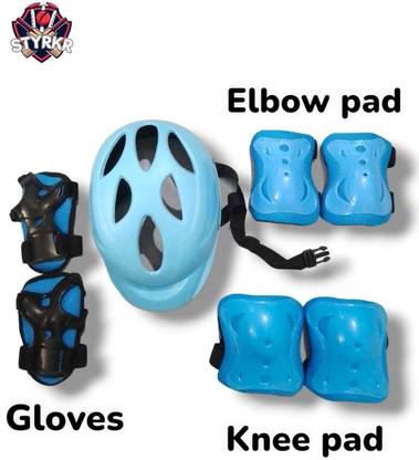 STYRKR Multi Sports Helmet for Cycling, Skating, Skateboarding Skating Kit Cycling Guard Combo