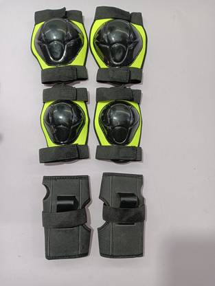 prikli Unique and Stylish Knee guard, Elbow guard and Gloves for Cycling/ Skating Guard Skating Guard Combo