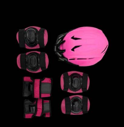 Hitman Stargaze Protection Kit - Kids Helmet + Elbow Guard + Knee Guard + Hand Guard Cycling Guard Combo