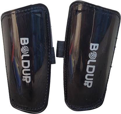 BOLDUP Football Shinguard with Straps for Boys Girls Cycling|Junior(L&R)) Football Shin Guard