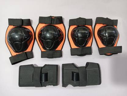 Worldstar Stylish Mould Knee guard, Elbow guard and Gloves for Cycling/ Cycling Guard Combo